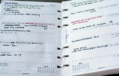 Schedule/Organizer/Calendar/Filofax by Kaitlyn Tierney