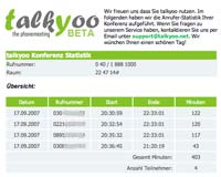 Konferenz-Statistik