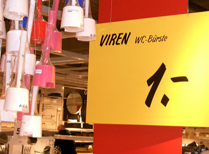 IKEA: Viren – WC-Bürste