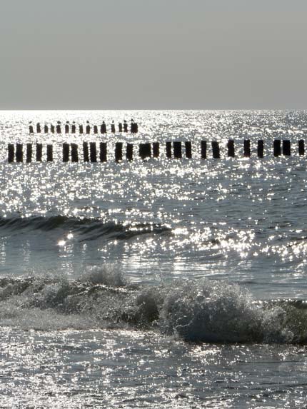 Reflexion – aufgenommen am Strand von Uniescie/Polen