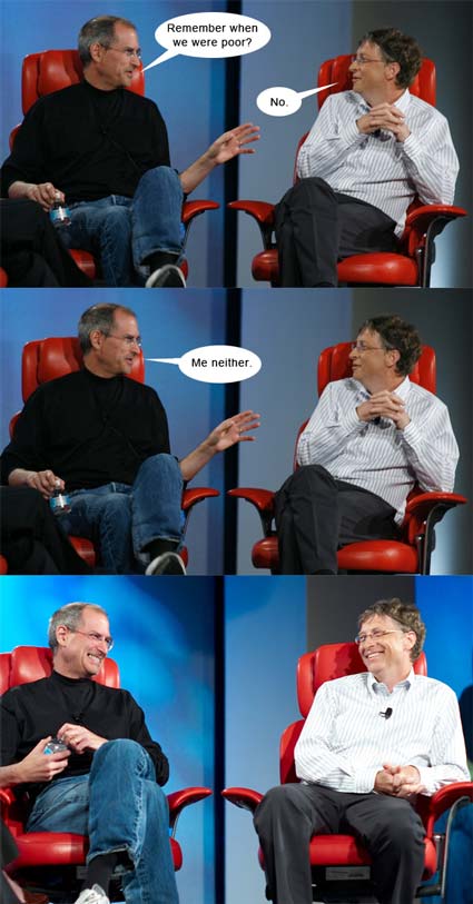 Steve Jobs & Bill Gates Interview @ D5: All Things Digital - 2