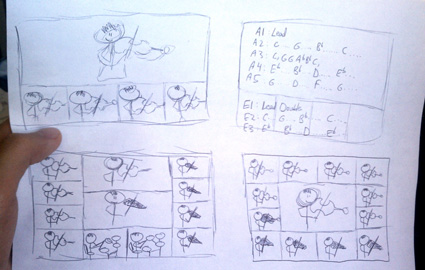 Jason Yang Skizze/Storyboard