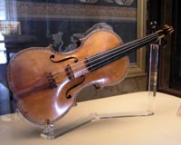 Stradivari-Violine von 1687, ausgestellt im Palacio Real de Madrid