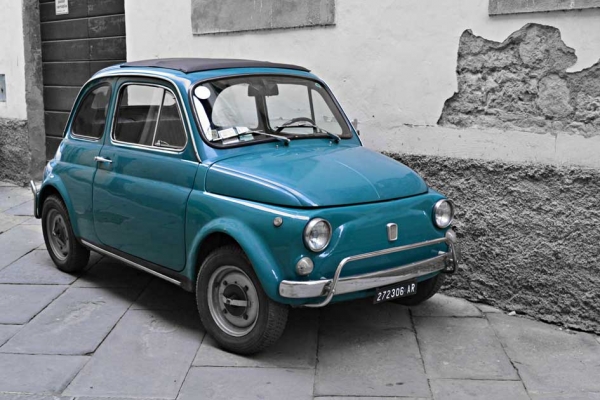 Fiat Cinquecento by Giulia van Pelt