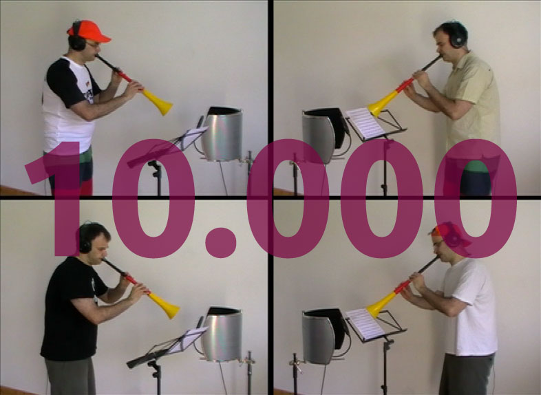 10.000 Klicks auf das Vuvuzela-Video!